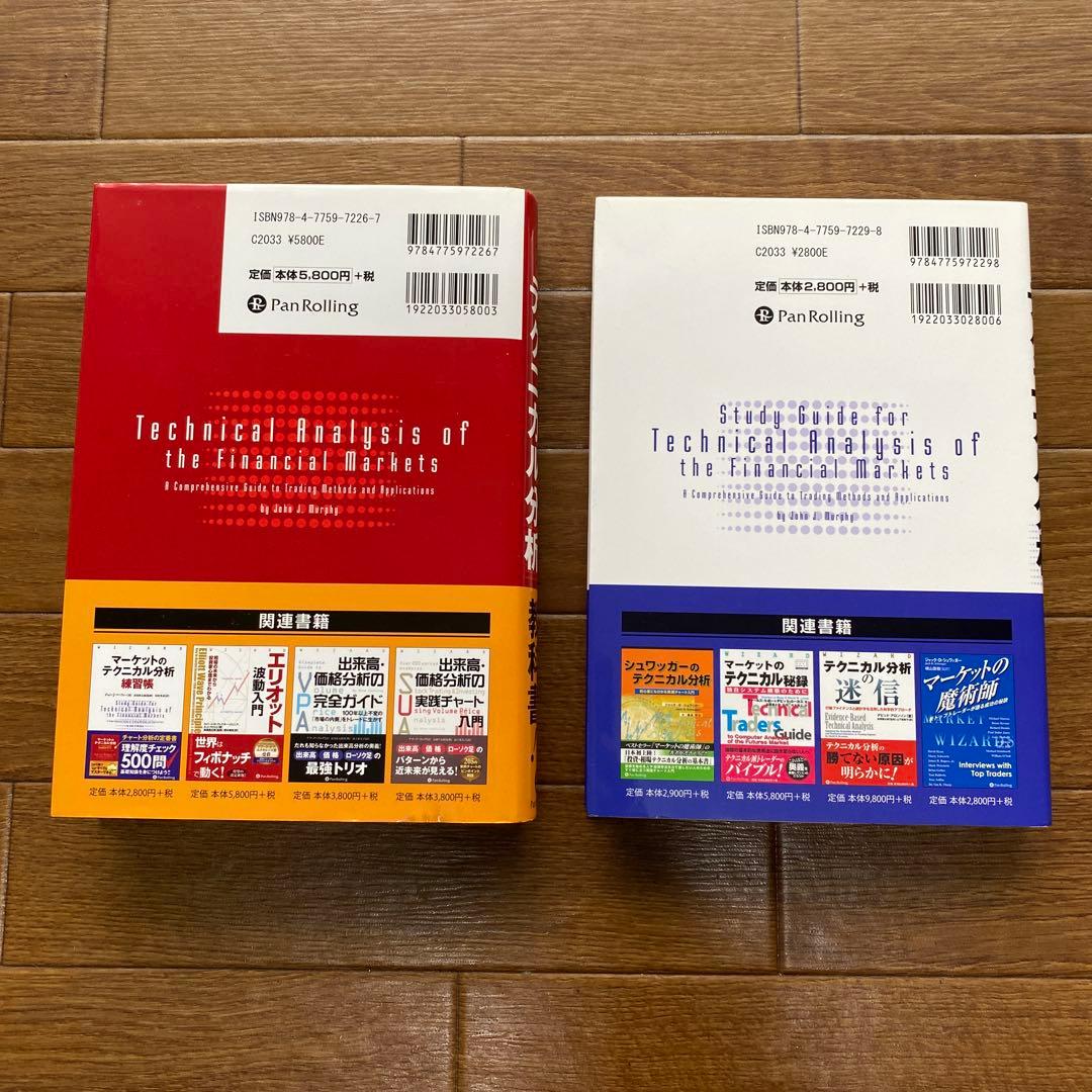 マーケットのテクニカル分析 完全総合ガイド＋練習帳　2冊セット