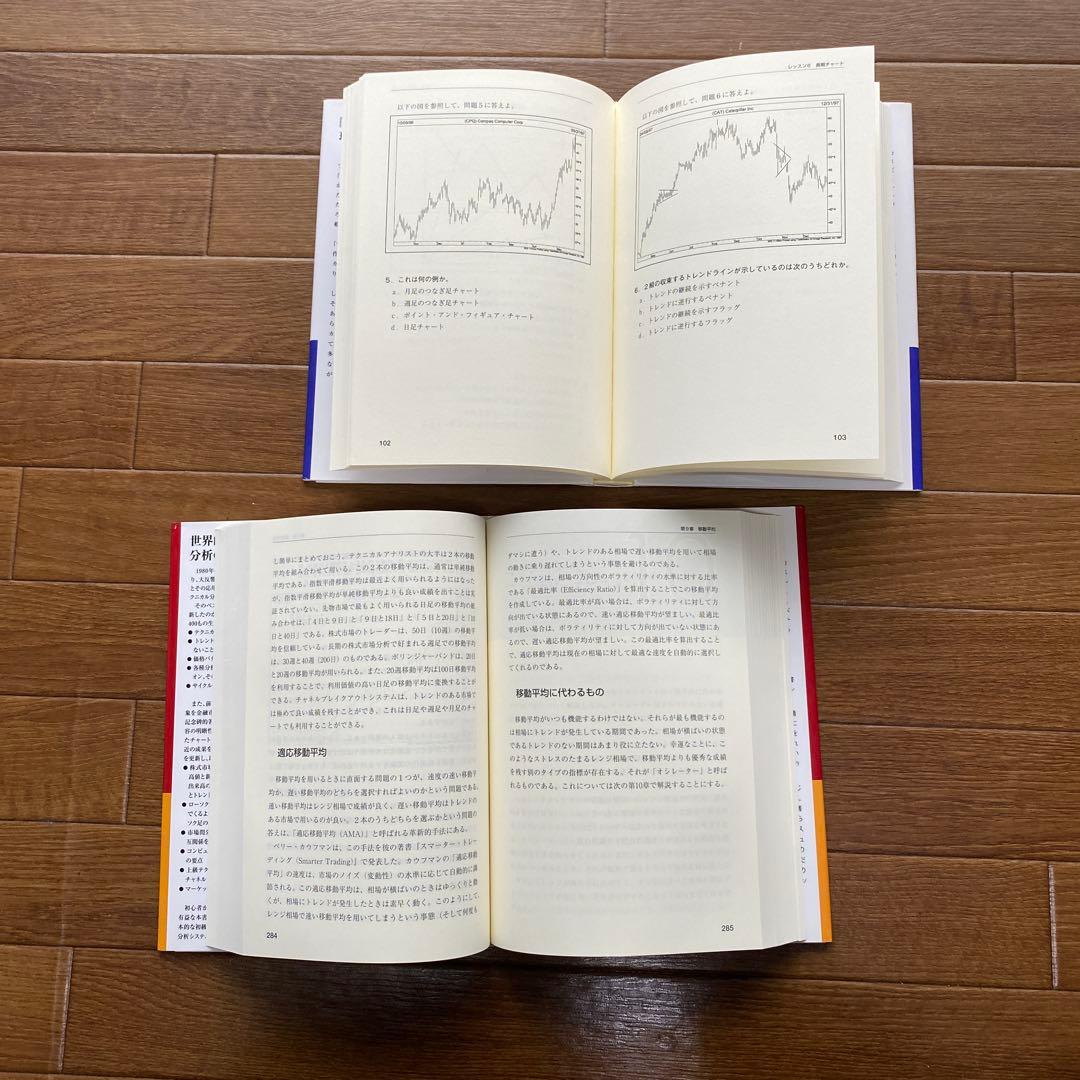 マーケットのテクニカル分析 完全総合ガイド＋練習帳　2冊セット