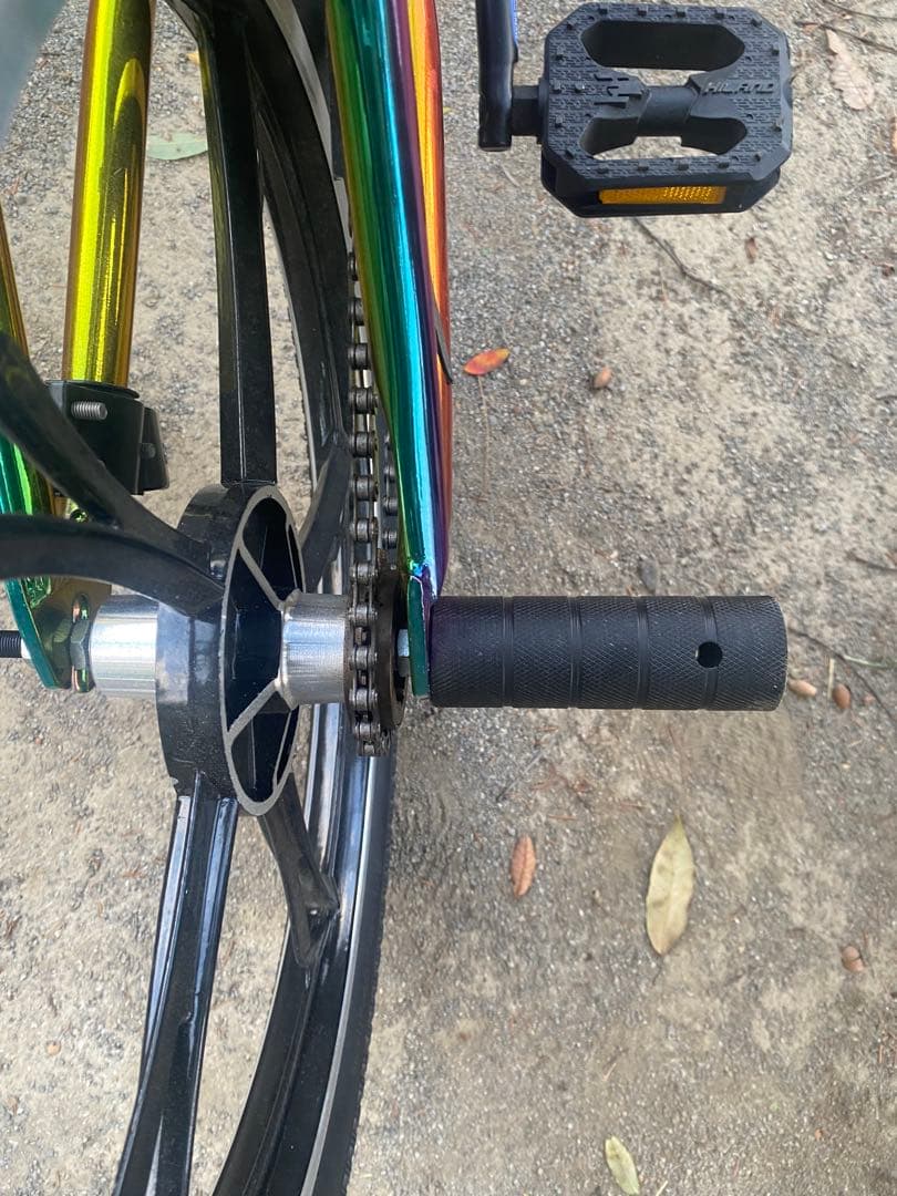 BMX レインボー マルチカラーバイク 20インチ 子供用 大人用 本体