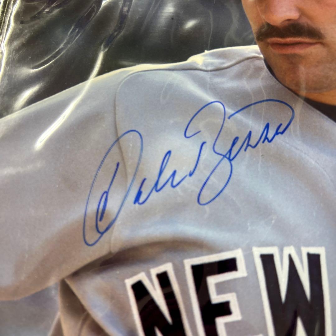 MLB  デールベラ　直筆サイン入りフォト　ニューヨークヤンキースメジャーリーグ