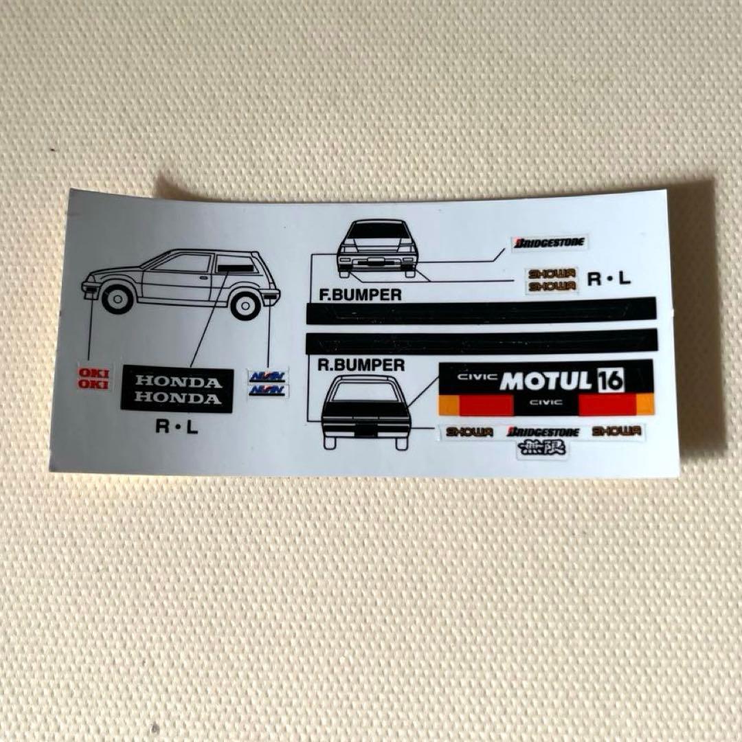 トミカ　HM21 HONDA 無限CIVIC ホンダダイレクトマーケティング特注