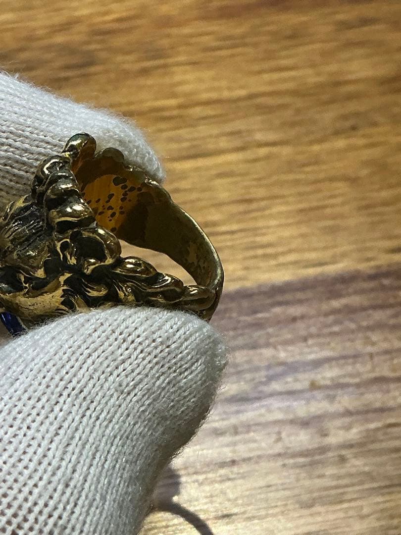 郵*)様 GUCCI ライオンリング　中古使用感あり　15号