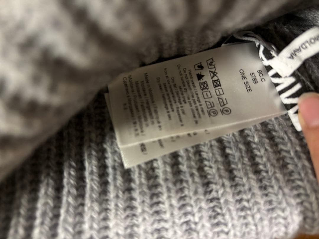 GANNI グレーニット帽