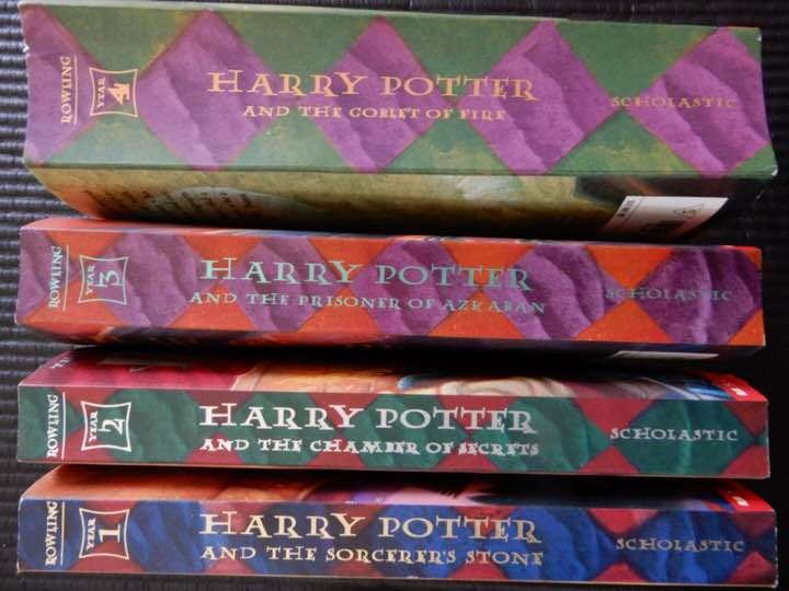 ハリーポッター ペーパーバック part 1/2/3/4 の4冊セット