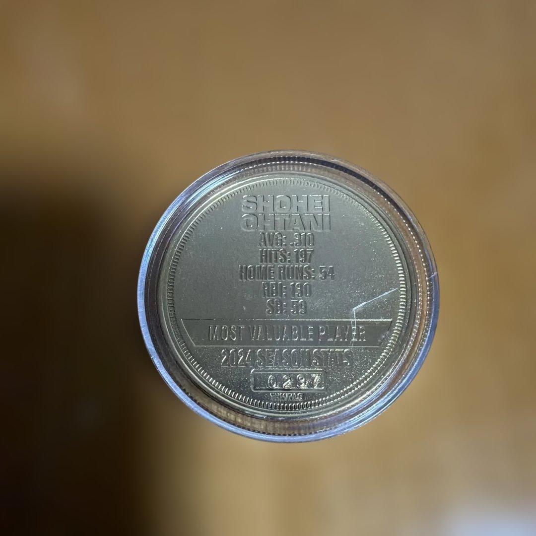 5459個限定 大谷翔平 2024 NL MVP 受賞記念 ゴールド