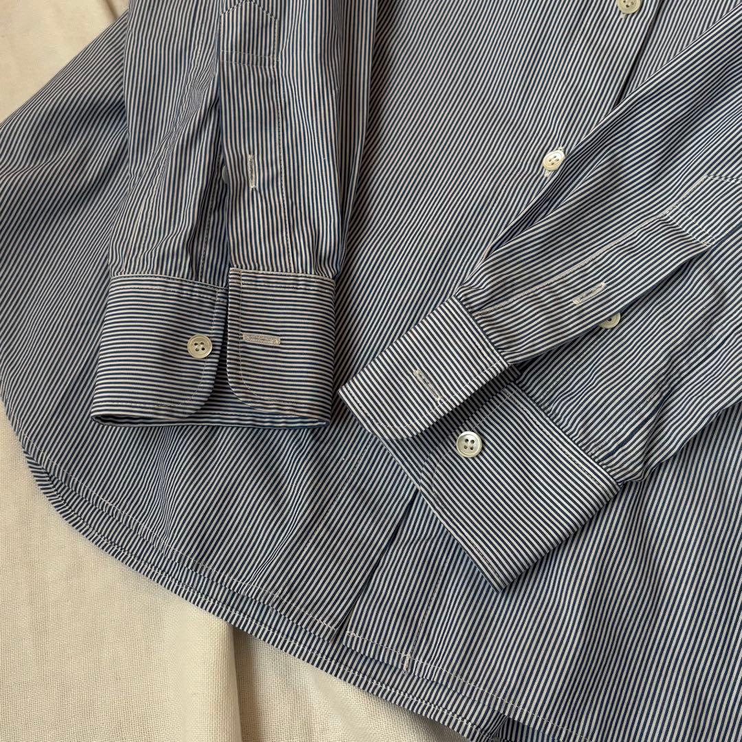 ドゥーズィエムクラス ストライプシャツ 2way カシュクール