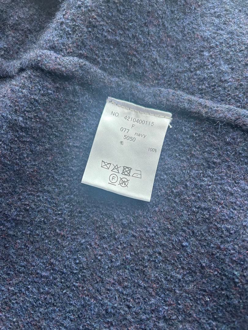 美品pillings✖️ロンハーマン　ディストーテッド ニットベスト紺