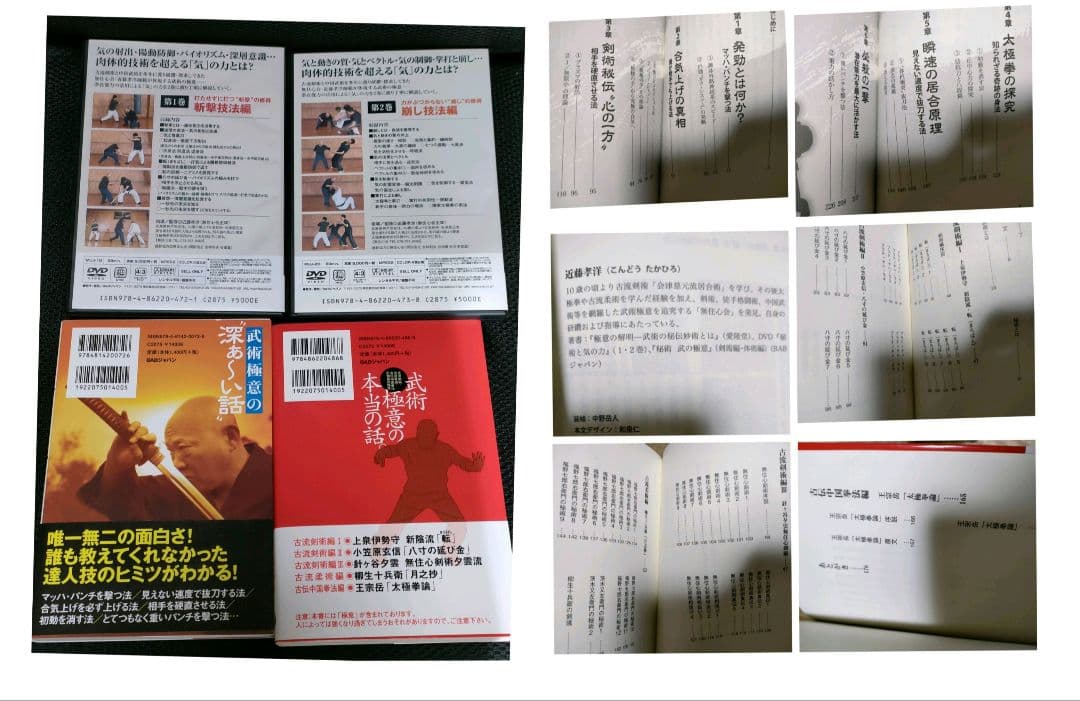 近藤孝洋　古武術　古流剣術　古流柔術　古伝中国拳法　秘術　DVD