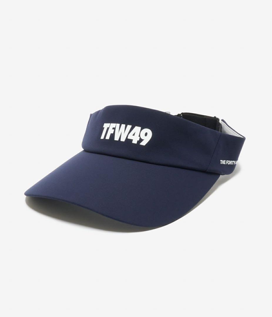 新品タグ付き⭐️2025 新作⭐️❤️TFW49⭐️サンバイザーSサイズ ブラック