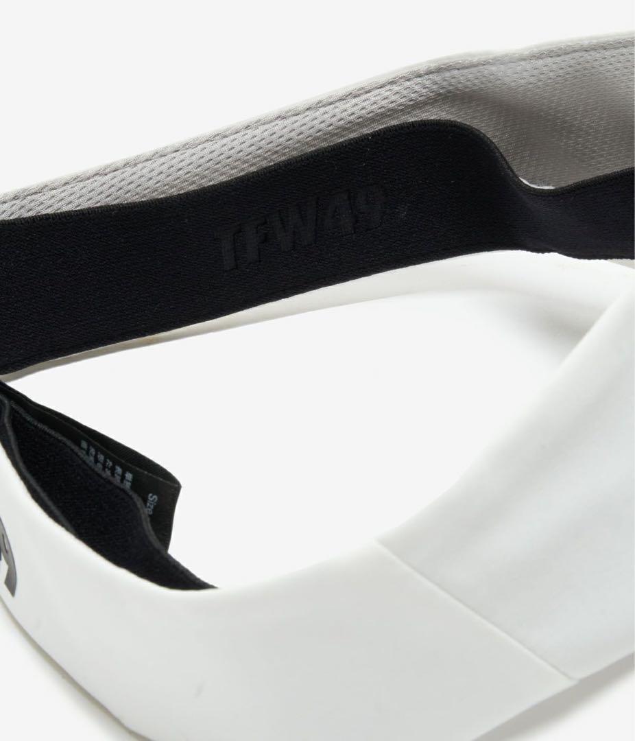 新品タグ付き⭐️2025 新作⭐️❤️TFW49⭐️サンバイザーSサイズ ブラック