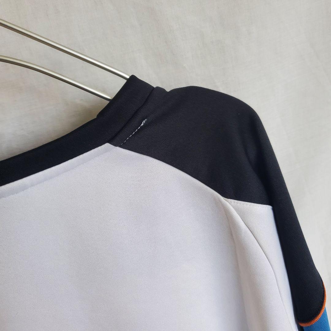 YONEX バドミントン 長袖 ウェア カットソー 白 ホワイト 柄