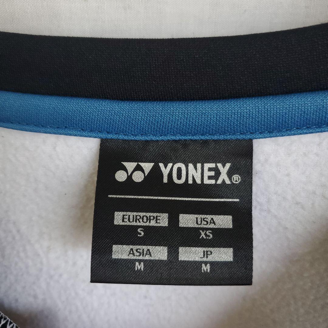 YONEX バドミントン 長袖 ウェア カットソー 白 ホワイト 柄
