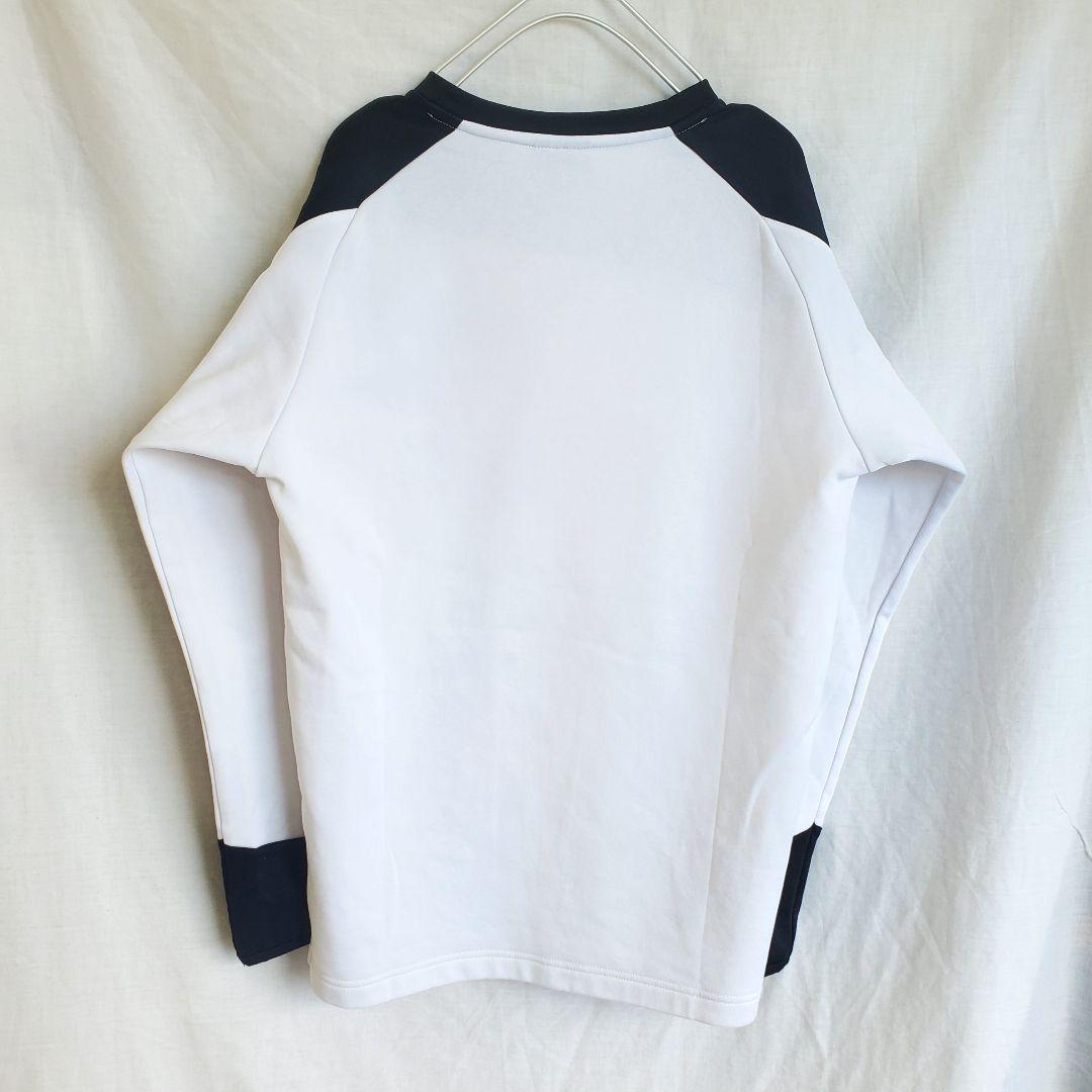 YONEX バドミントン 長袖 ウェア カットソー 白 ホワイト 柄