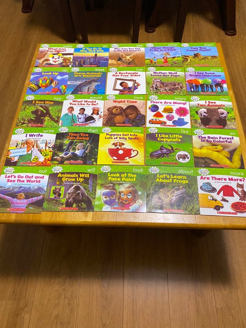 Nonfiction Sight Word ReadersABCD100冊セット