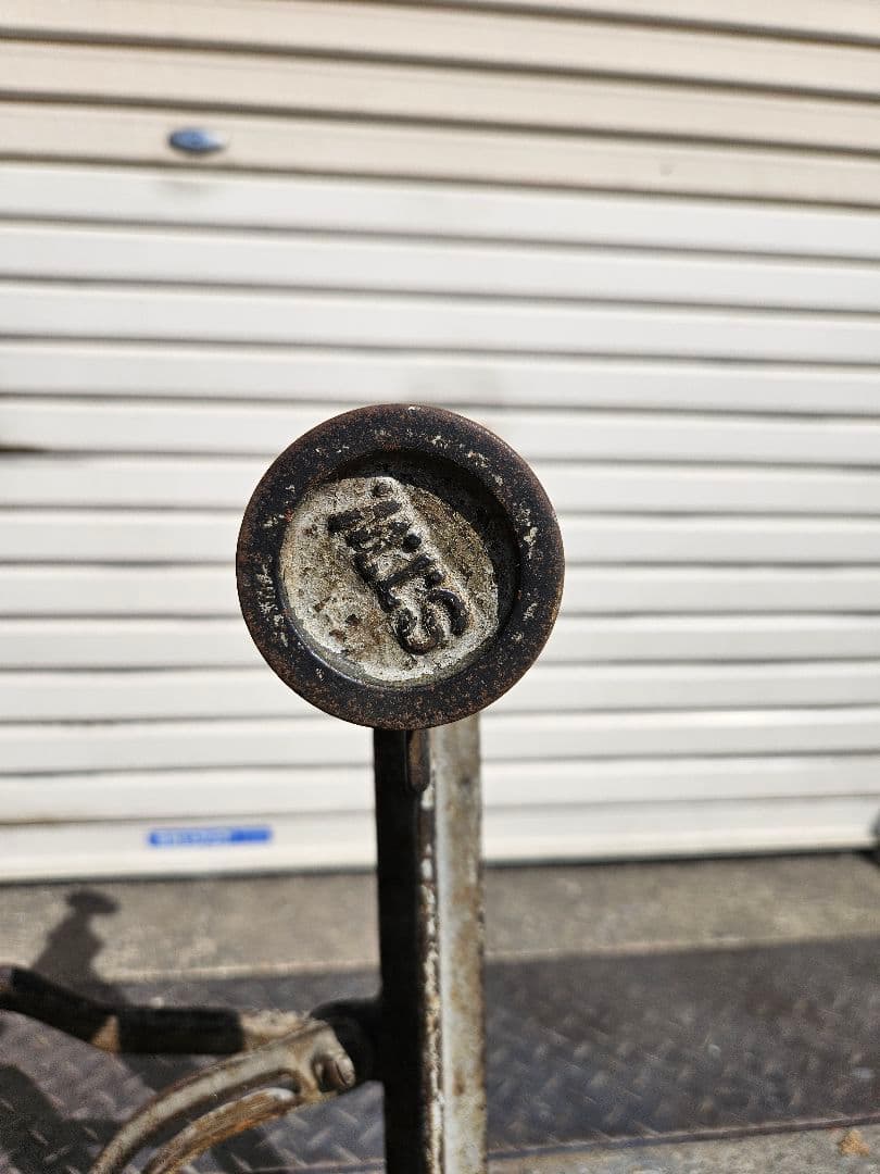 ヴィンテージ 名古屋 畑屋製 リム調整台 昭和レトロ 振れ取り台 自転車