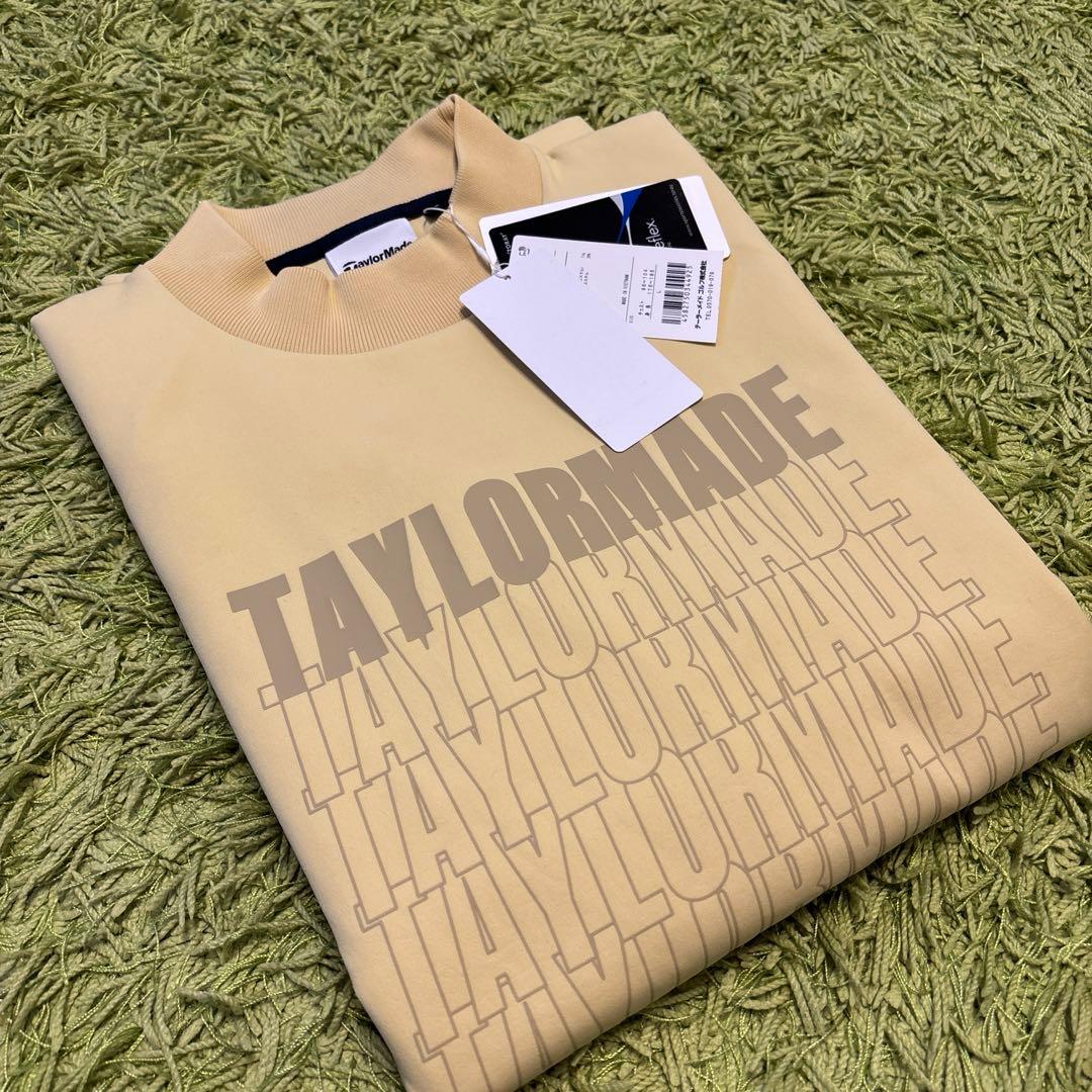 【TaylorMade】新品✨Lサイズ　メンズ　ロゴスウェットモックネック　秋冬
