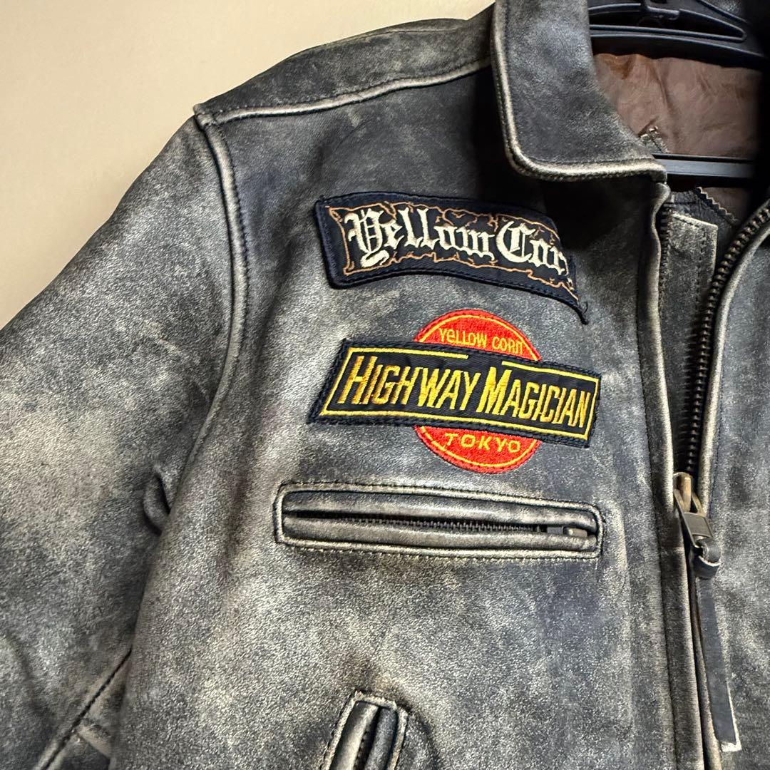 YELLOW CORN（イエローコーン）レザージャケット／革ジャン