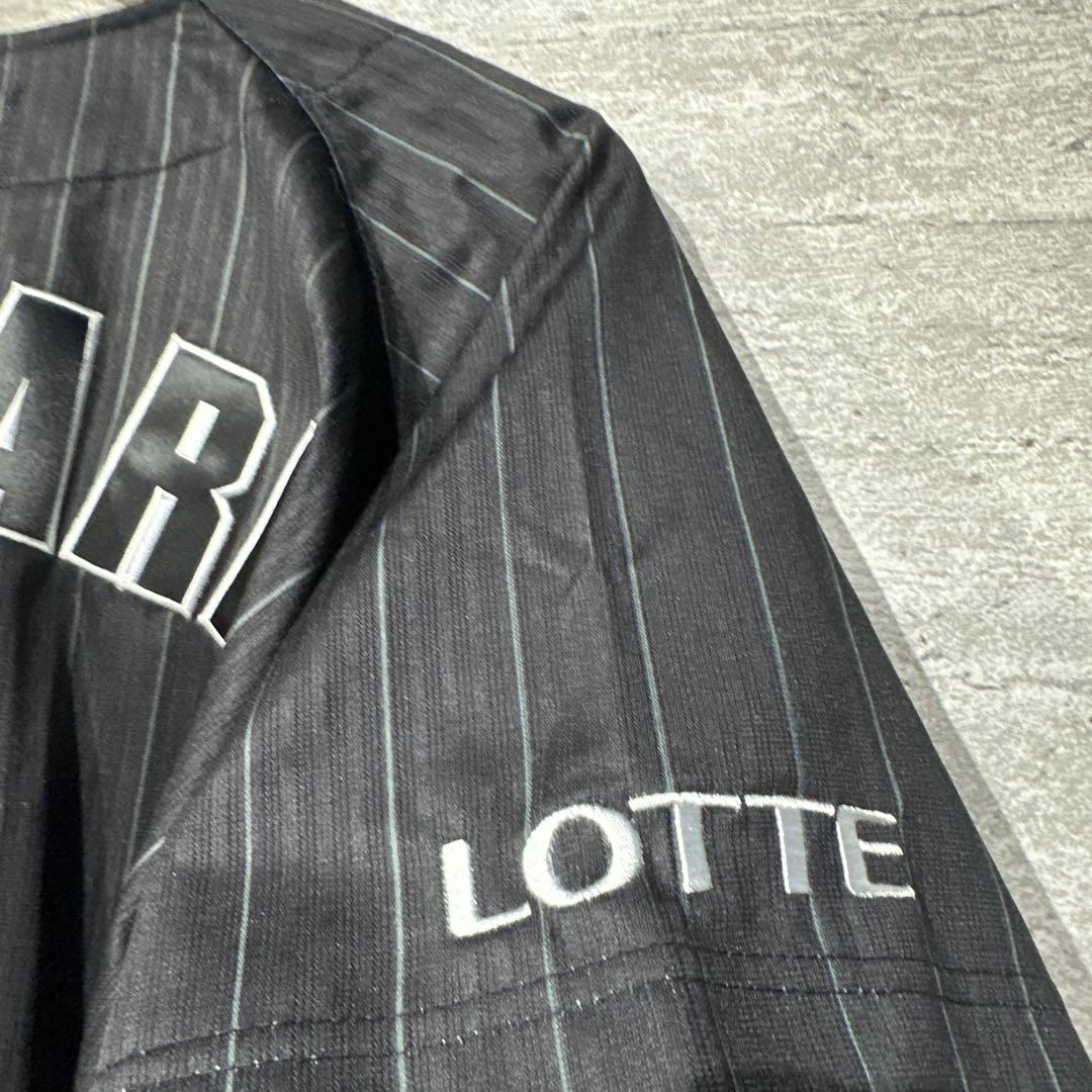 【美品】【MIZUNO】千葉マリーンズ　ユニフォーム　藤原恭大　選手　O