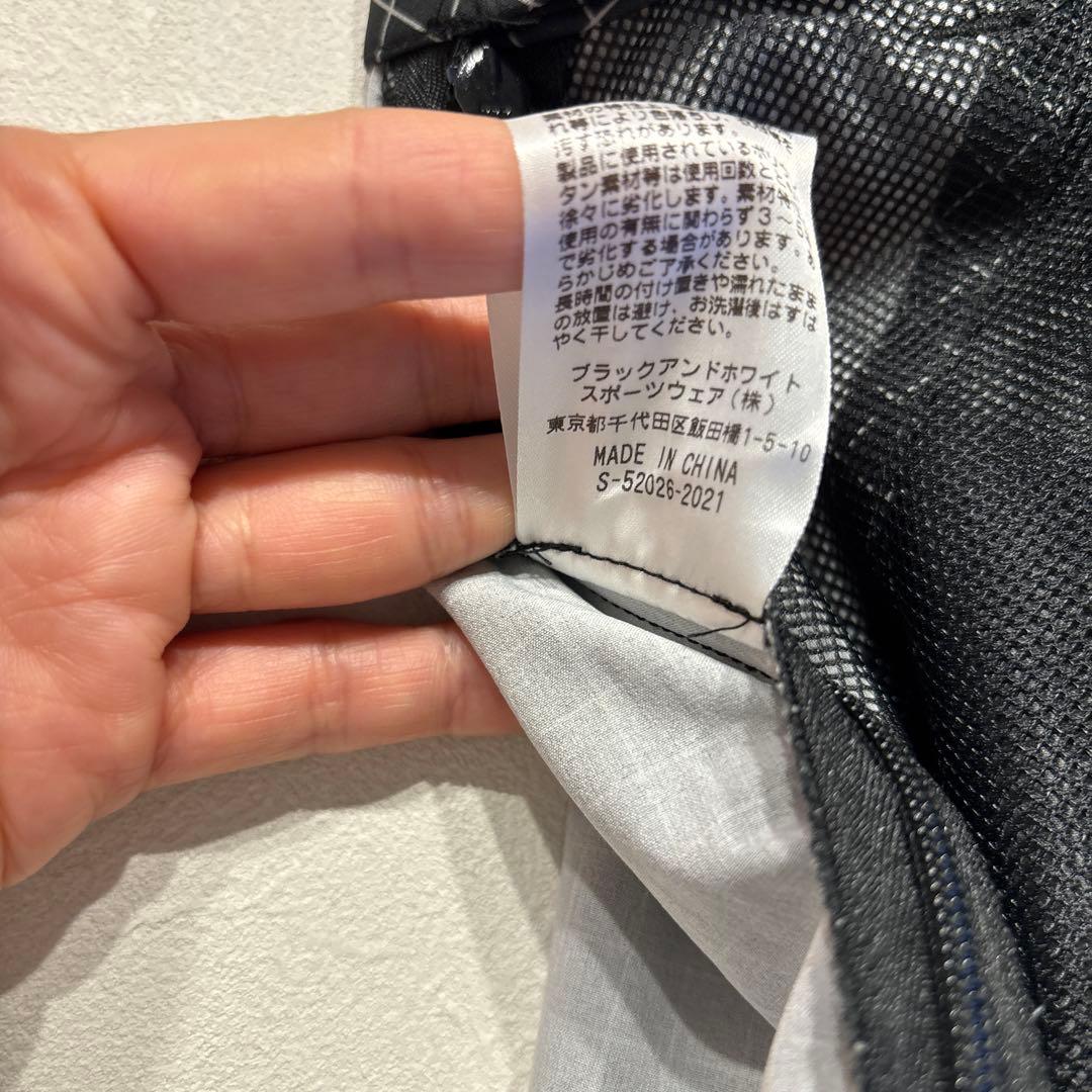 Black&White ポロシャツ Lサイズ ブラック&スカート&モックシャツ