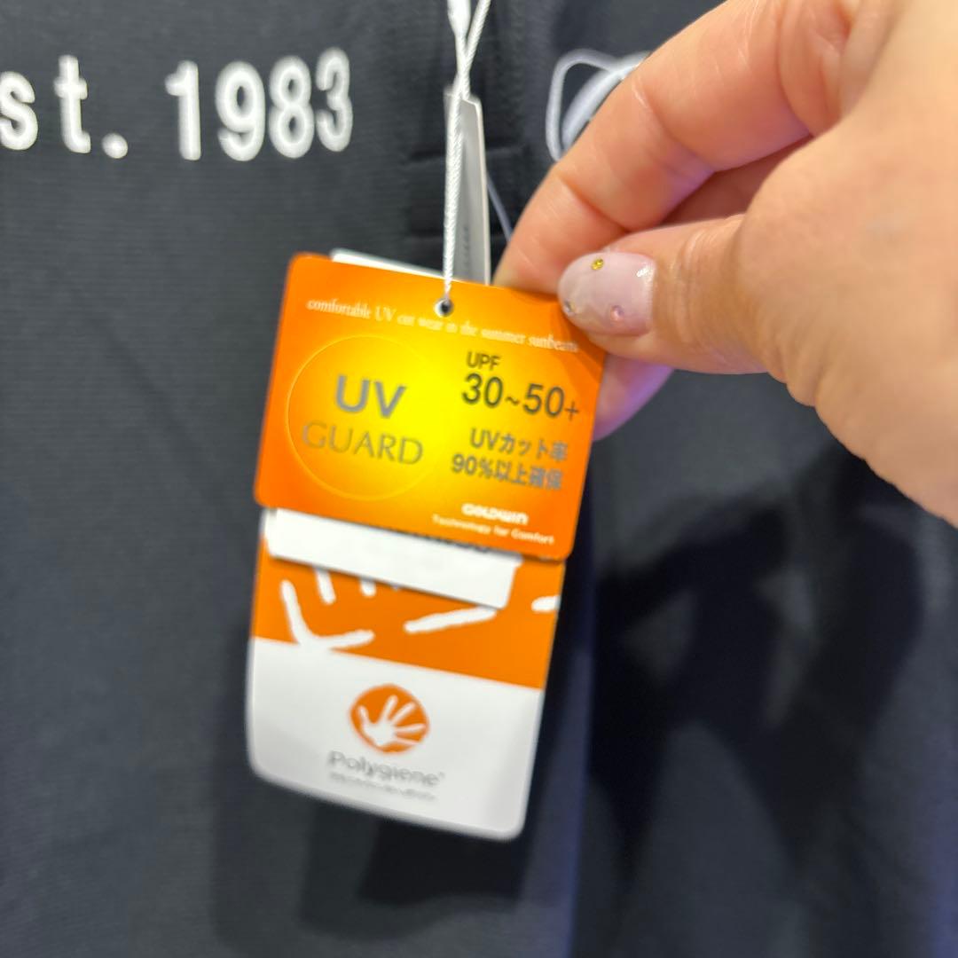 Black&White ポロシャツ Lサイズ ブラック&スカート&モックシャツ