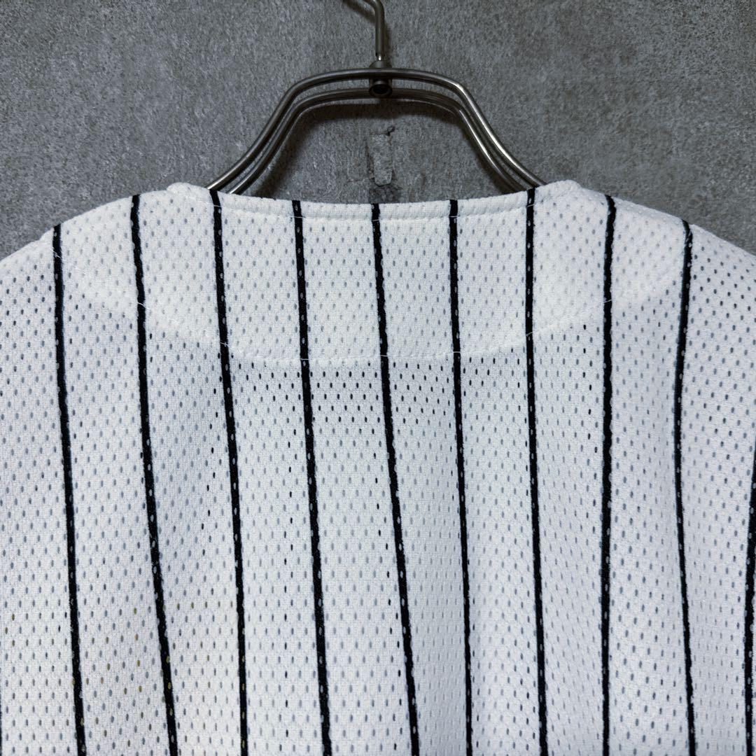 【新品】 阪神 タイガース ロゴ 刺繍 ユニフォーム 漢字 シャープ産業 レア