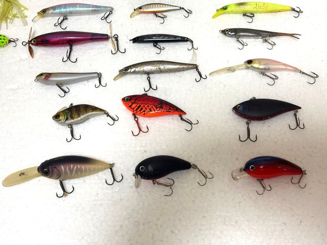 バスルアー　セット　26点　中古　バスフィッシング