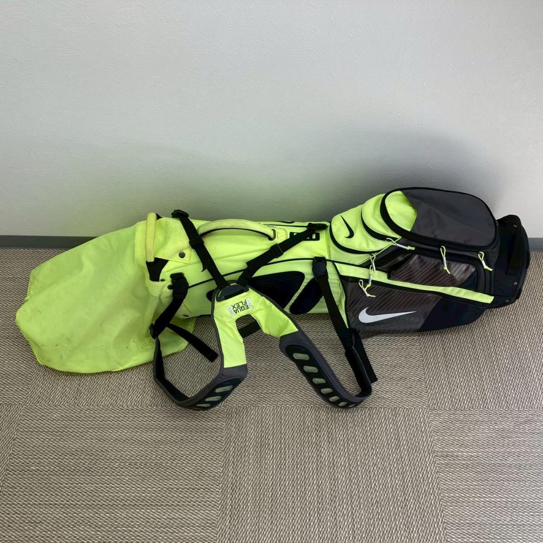 希少品 NIKE AIR HYBRID スタンド式 キャディバック ボルトカラー