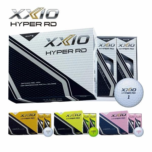 新品 XXIO ゼクシオ HYPER RD ゴルフボール プレミアムホワイト