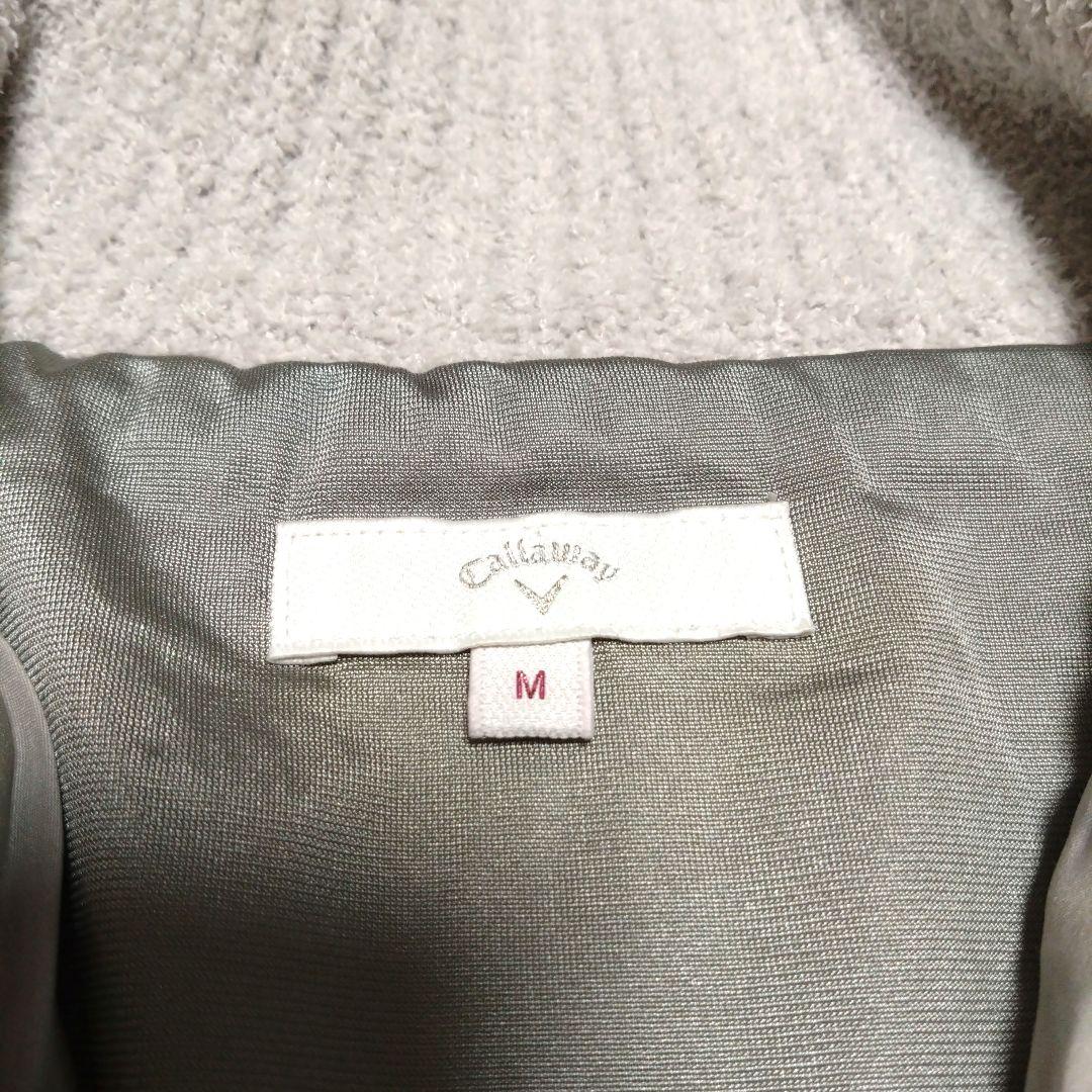 Callaway☆キャロウェイ☆ジップアップブルゾン☆防風☆防寒☆M☆ドット