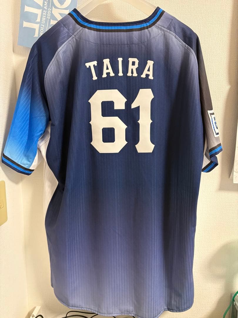 西武ライオンズ 平良海馬 61 ビジター ユニフォーム XL