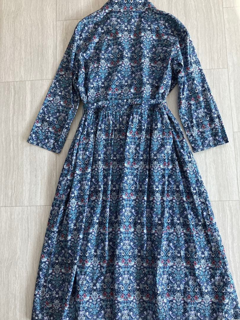 【着用1回】Excellent Wish ロングワンピース　リバティ　タナローン