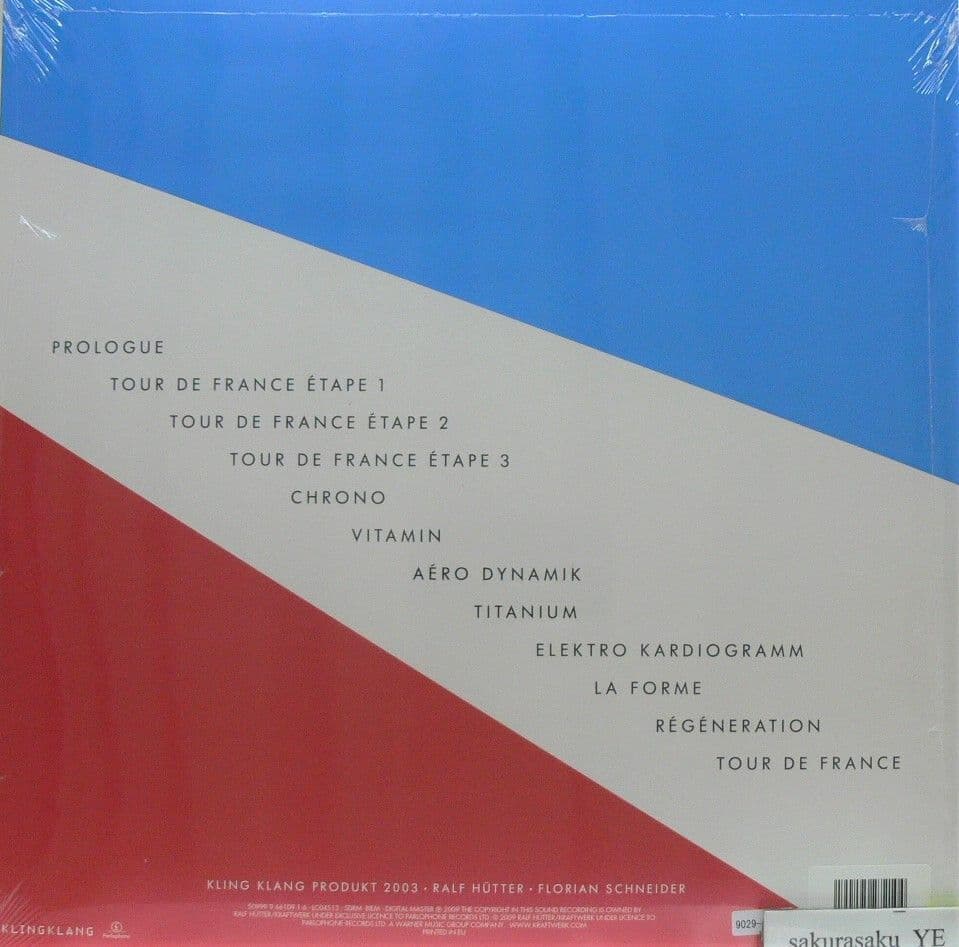 [未開封品 アナログレコード]　KRAFTWERK　TOUR DE FRANCE