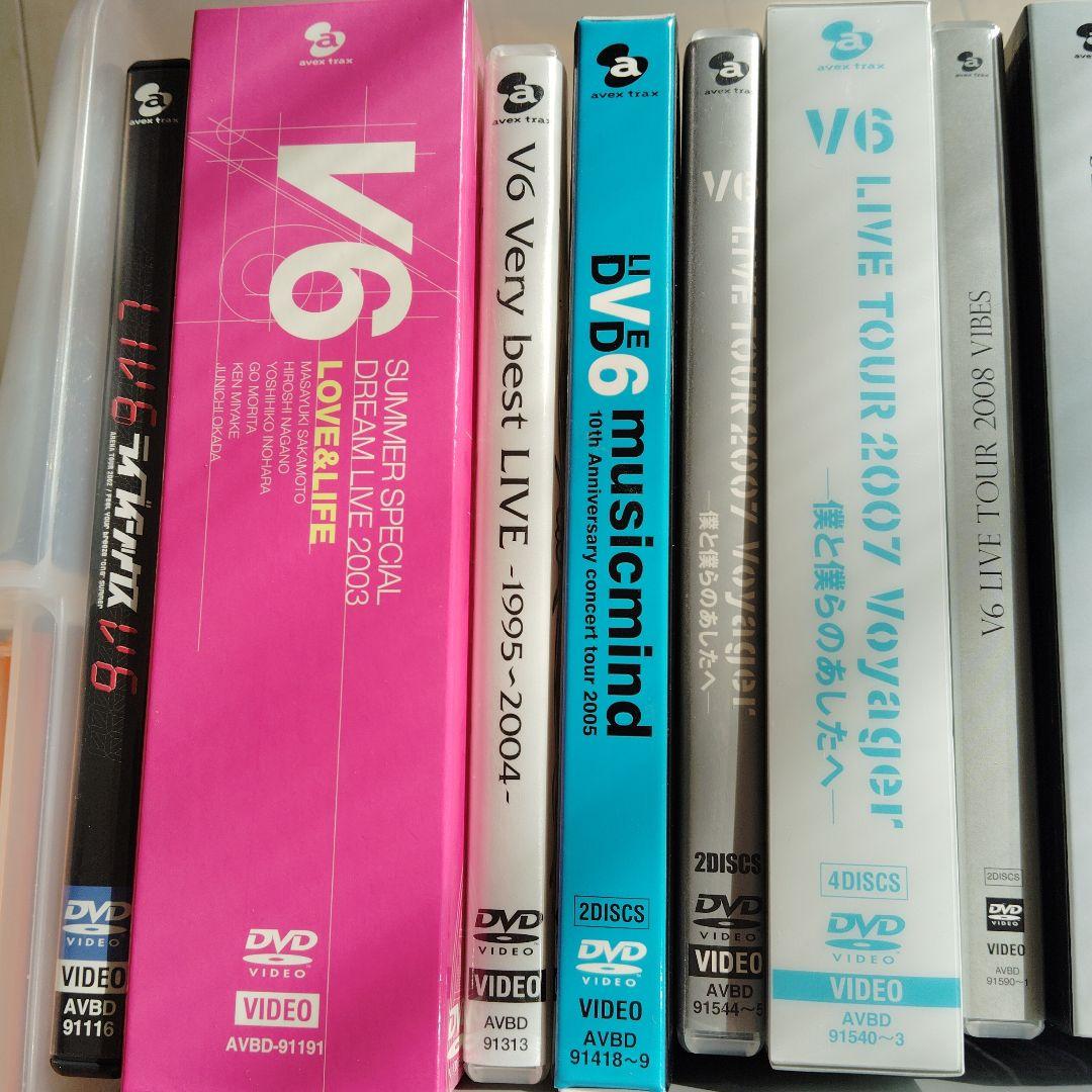 V6/LIVE DVDとBlu-rayまとめ売り＋おまけ