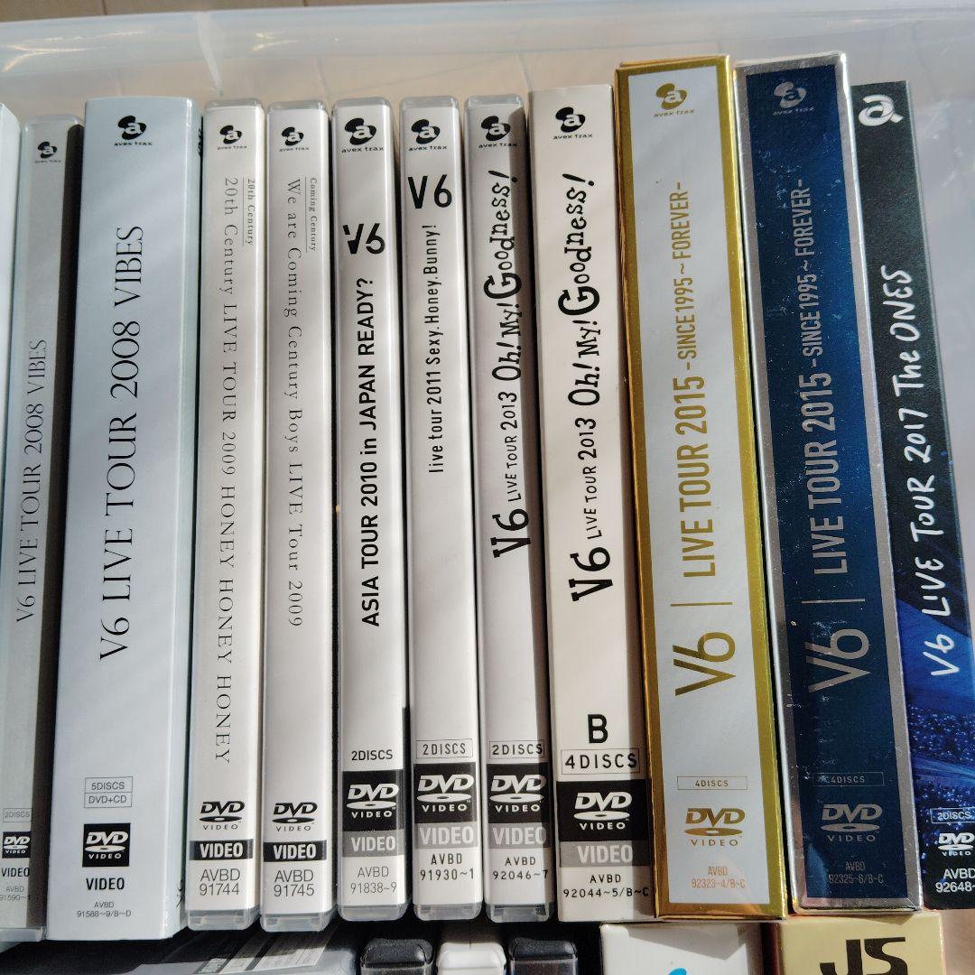 V6/LIVE DVDとBlu-rayまとめ売り＋おまけ