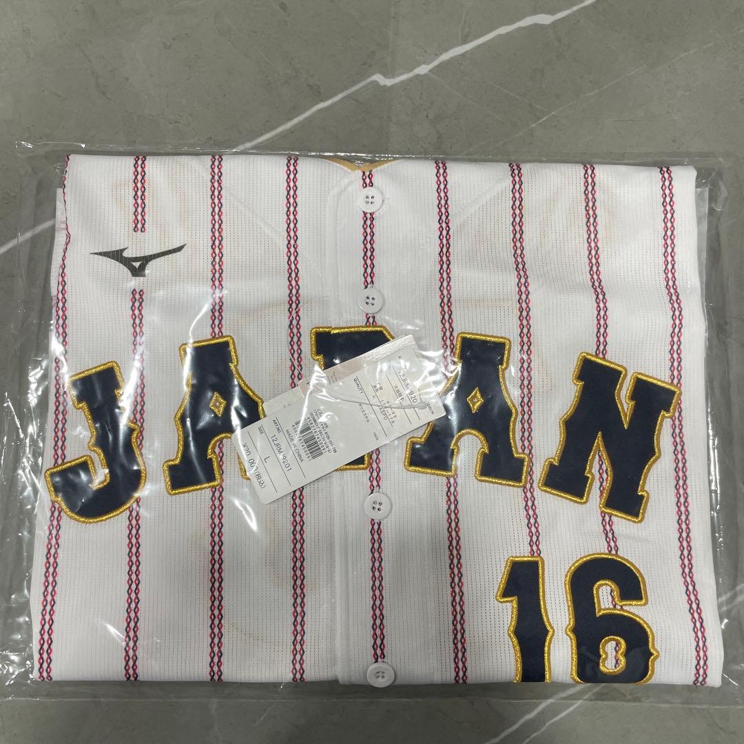 新品未使用品　大谷翔平 WBC2026 レプリカユニホーム　 Lサイズ　ホーム
