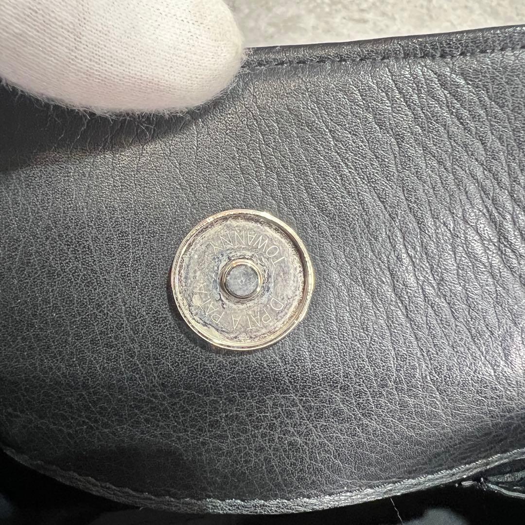 SUNREMY サンレミー パイソンレザー 黒 ブラック ケリーハンドバック