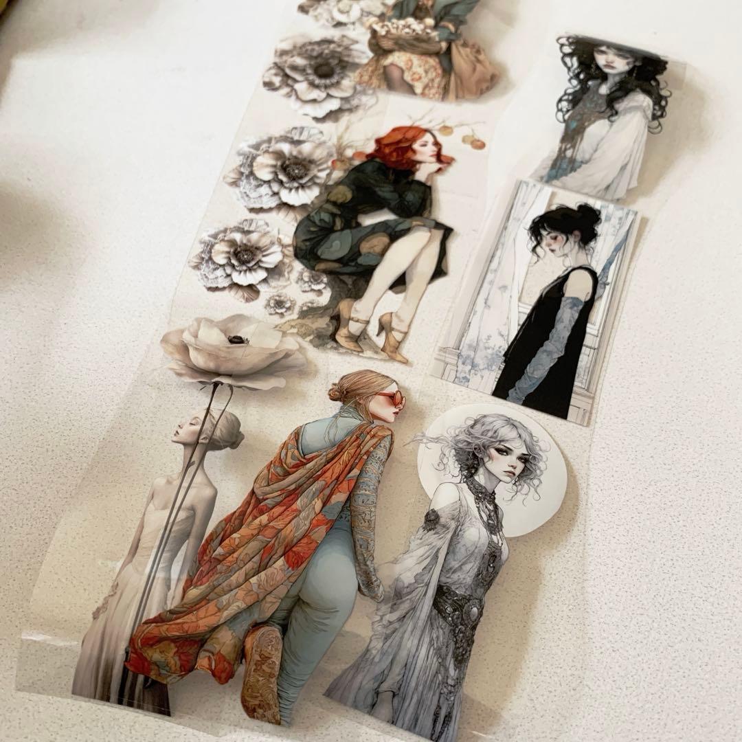 海外マステ コラージュ素材 まとめ売り♡