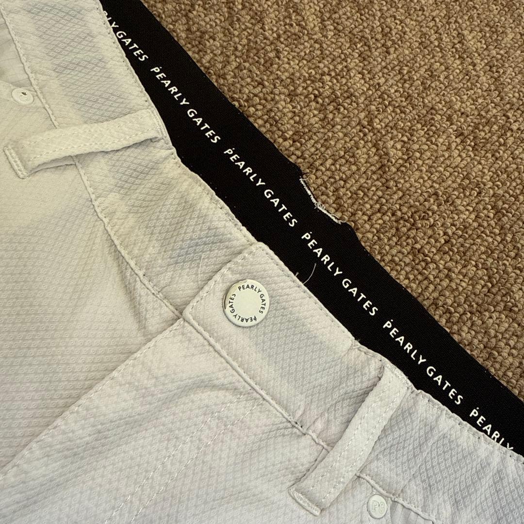 現行モデル　パーリーゲイツ　ジョガーパンツ　M〜L相当　白　ホワイト　4