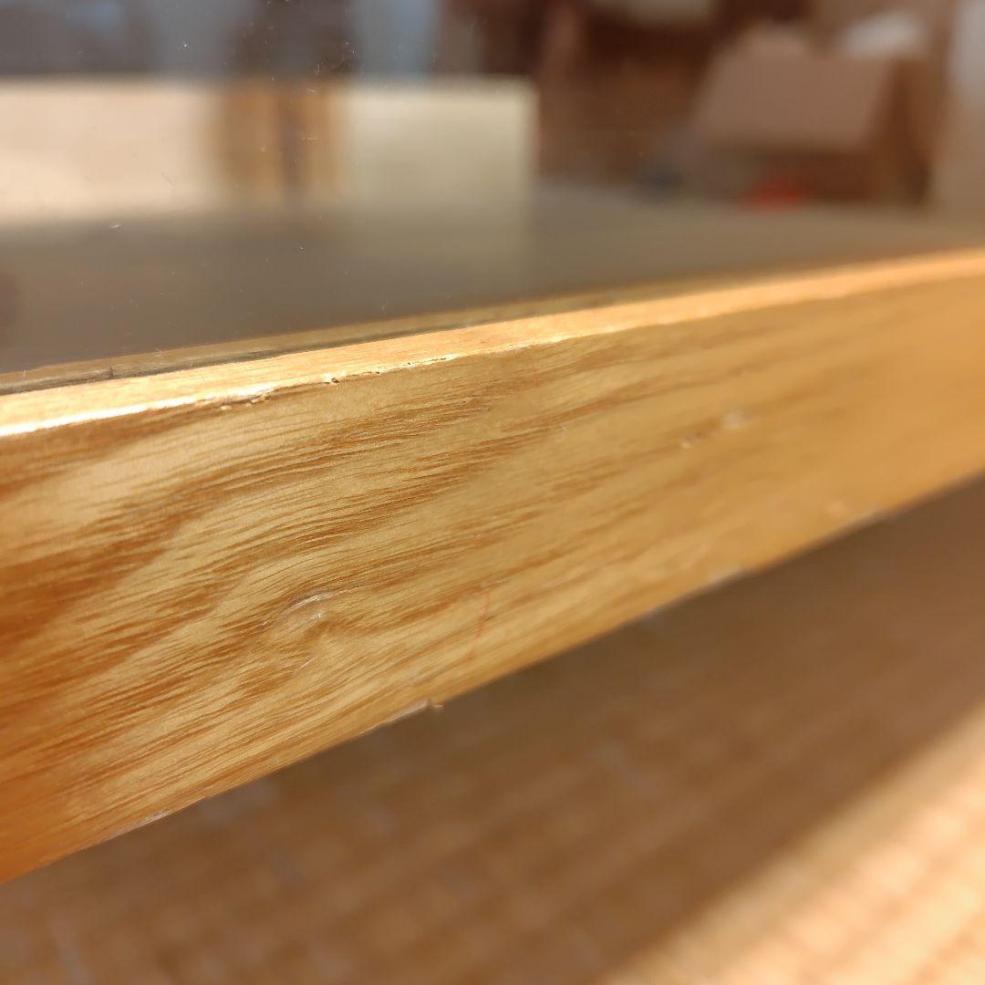 無印良品　木製テレビ台 ガラス扉付き