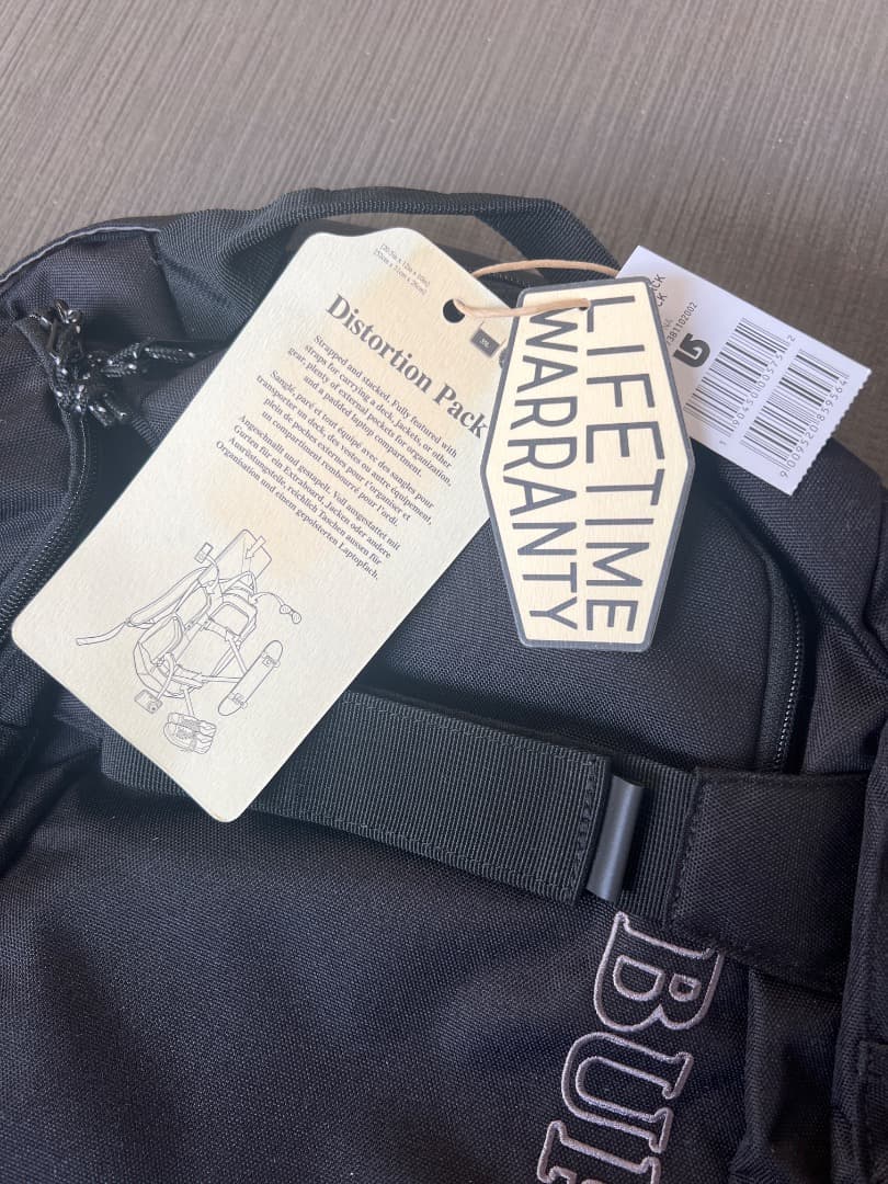 BURTON Distortion Pack ブラック バックパック