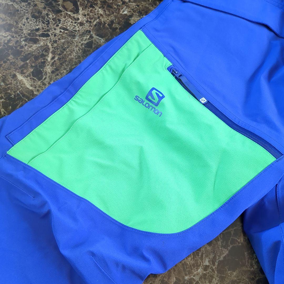 サロモン スキー スノーボード パンツ サスペンダー Sサイズ 中古
