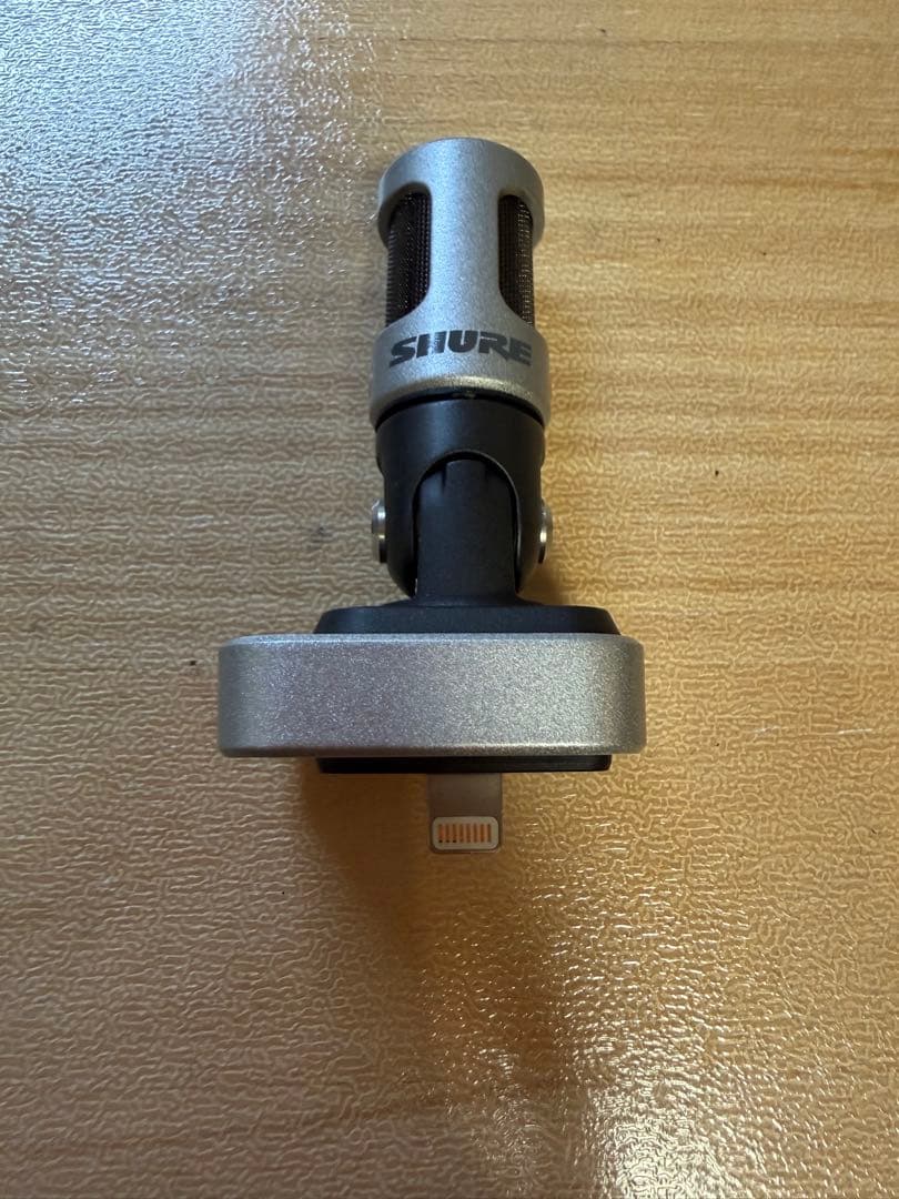 SHURE MV88 Lightningマイク本体とケース付き