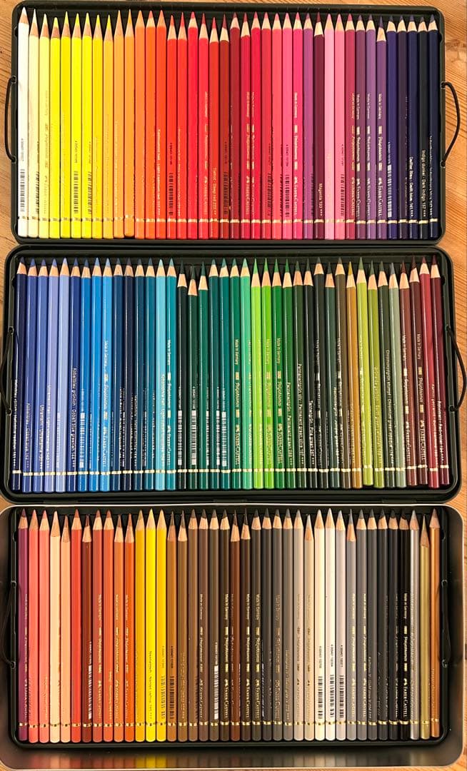 ファーバーカステル ポリクロモス 油性色鉛筆 120色