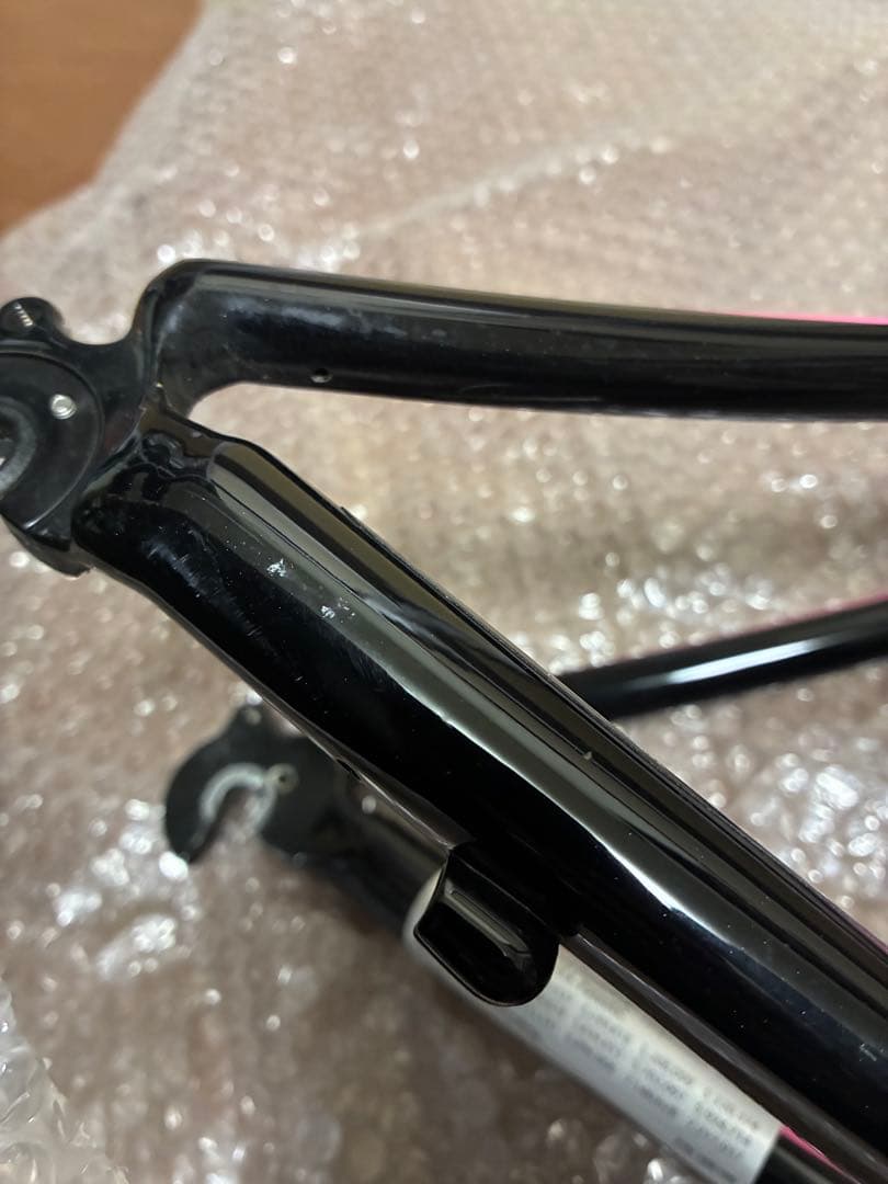 キャノンデール　シナプスウーマン　アルミフレーム サドル　シートポスト 付き