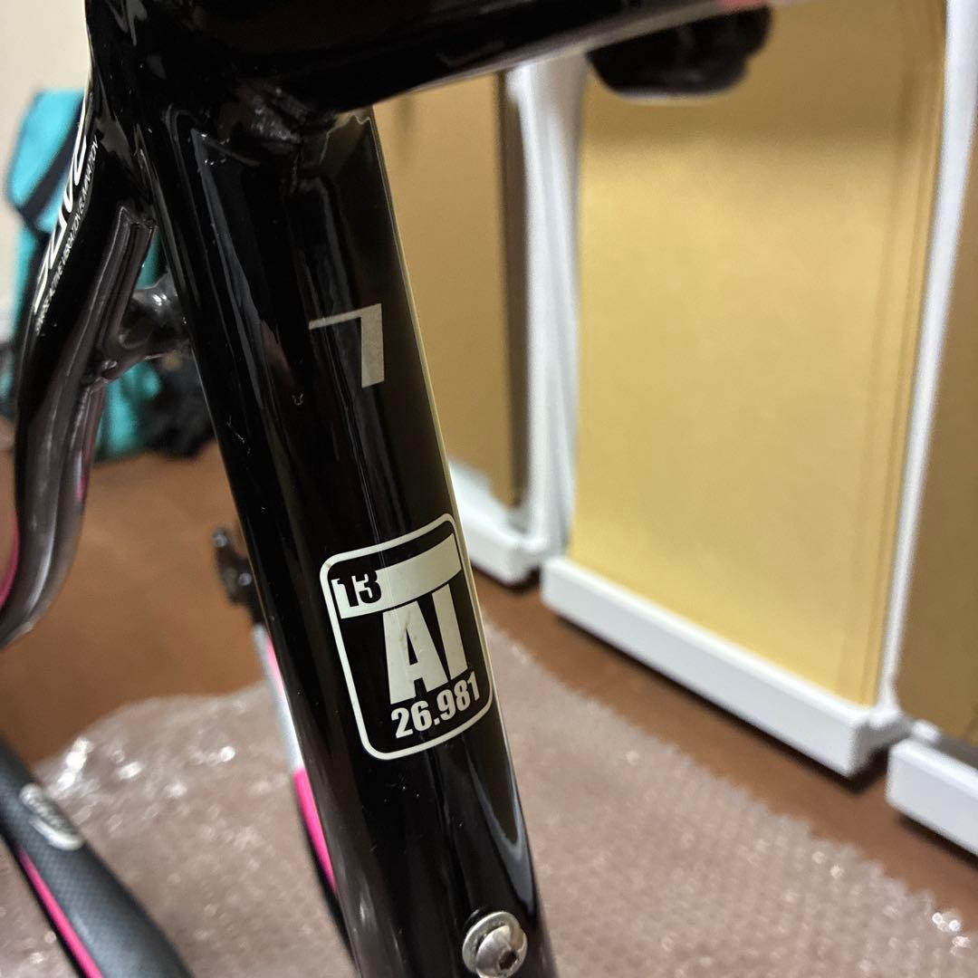 キャノンデール　シナプスウーマン　アルミフレーム サドル　シートポスト 付き