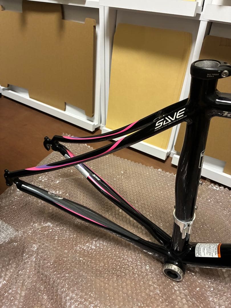 キャノンデール　シナプスウーマン　アルミフレーム サドル　シートポスト 付き