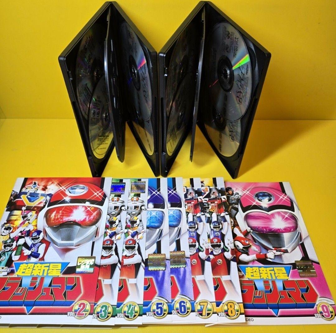 ※新品ケース交換済み　超新星フラッシュマン DVD 全10巻