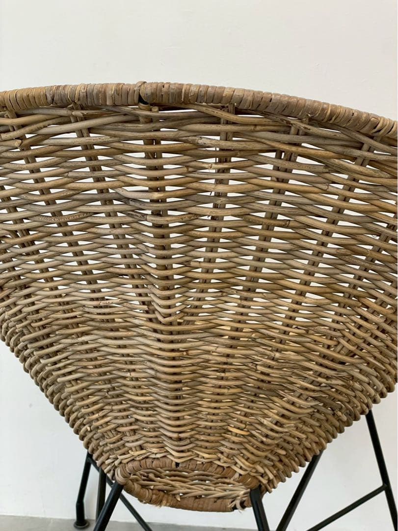 ジャーナルスタンダードファニチャー モントークチェア ラタンチェア 円形チェア