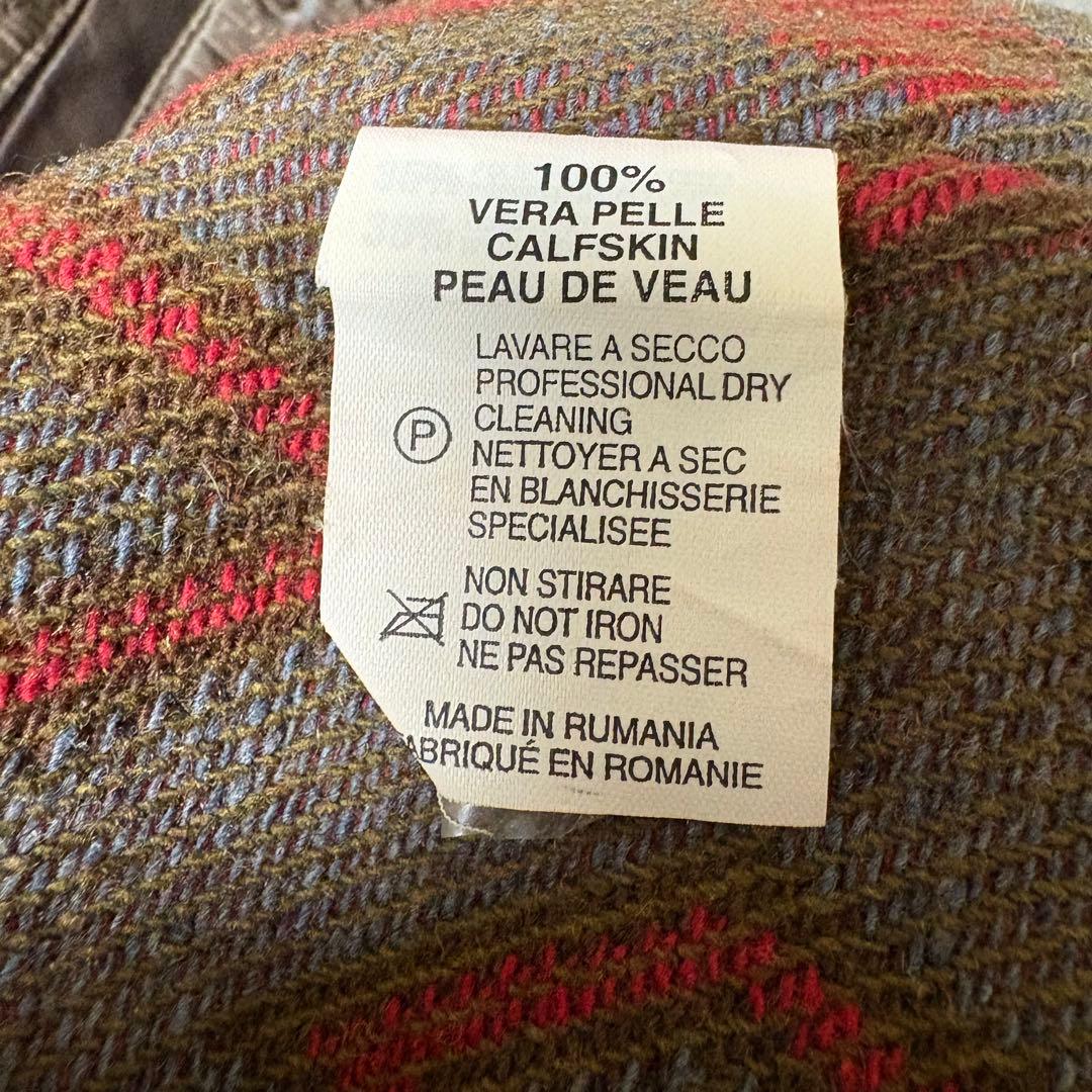 激シブ極上カーフスキンMarlboroClassicsレザージャケットカーコート