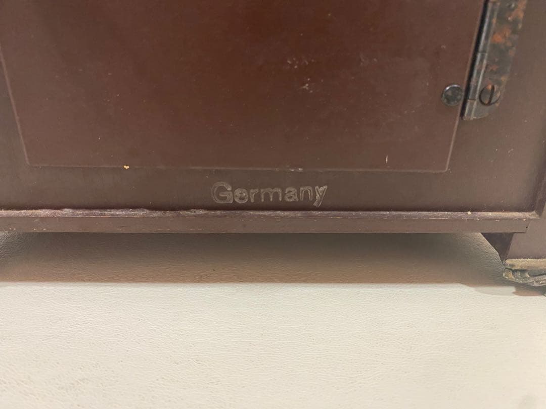 希少品　Hermle ゼンマイ式置き時計　ムーンフェイズ　ドイツ製